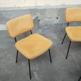 Set de 4 André Simard chairs