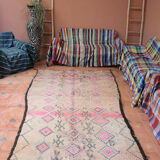 Moroccan Carpet Old Pink 170 x 300 cm