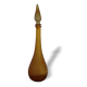 Yellow glass bottle