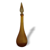 Yellow glass bottle