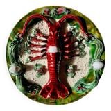 Decorative earthenware dish by J. Caldas da Rainha