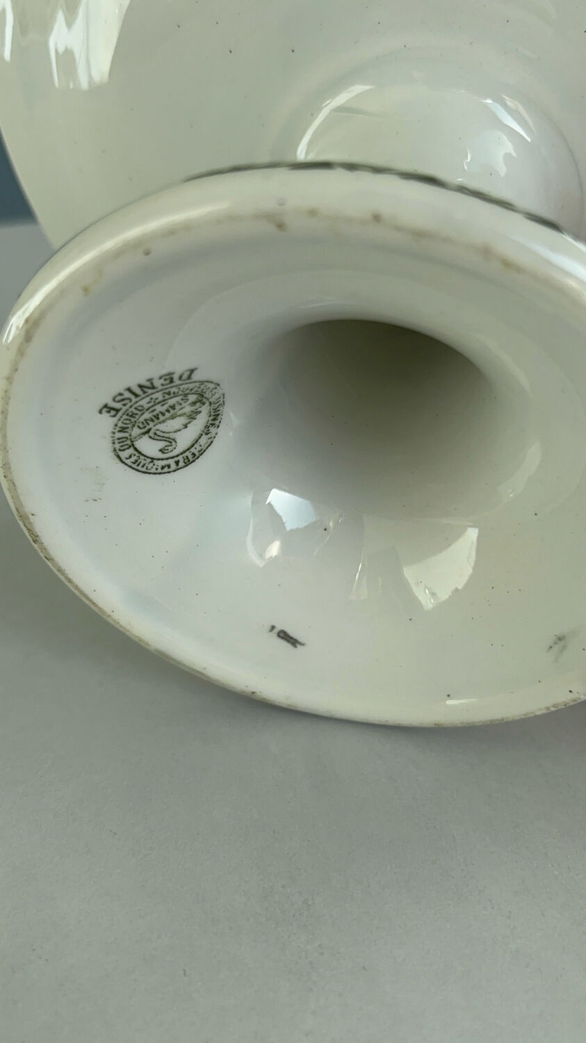 French ironstone fruit bowl, St Amand, Denise model