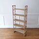 vintage rattan shelf