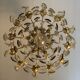Crystal cut chandelier Louis XV style