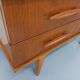 Small vintage Scandinavian teak sideboard from the 60s