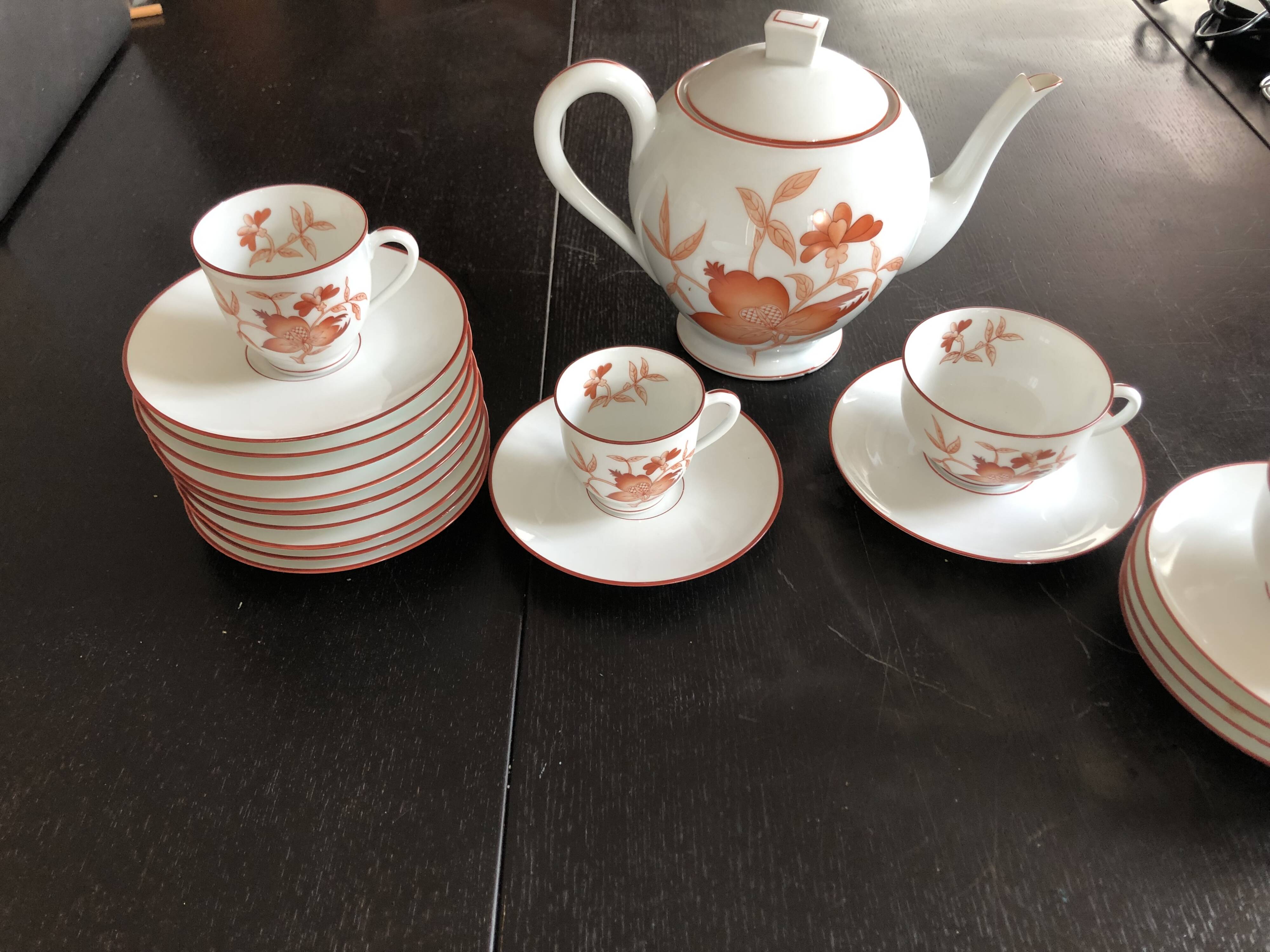 Ch Field Haviland porcelain tea and coffee set