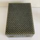 Art Nouveau silver-plated napkin holder with hallmark + case