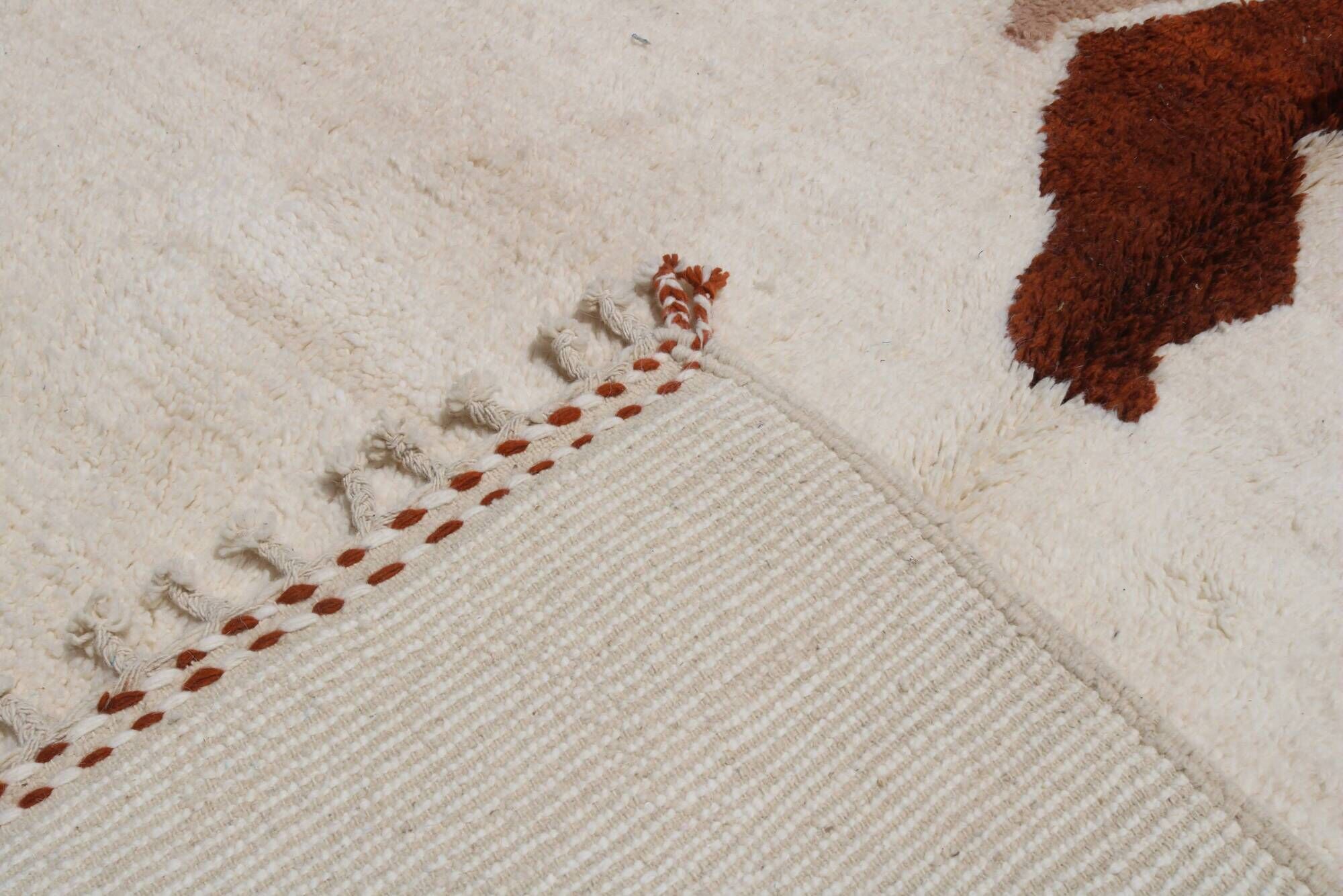 Grand tapis coloré fait main, 295 x 210 cm - G1079