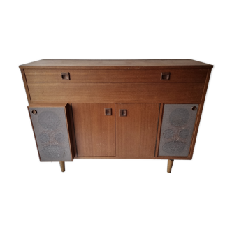 Scandinavian furniture teak hifi from 1960