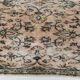 Tapis vintage floral rose clair, 188x276 cm