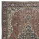 Vintage Turkish Wool Area Rug. One of a kind Handmade Carpet