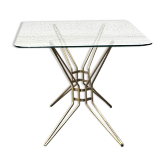 Italian glass coffee table