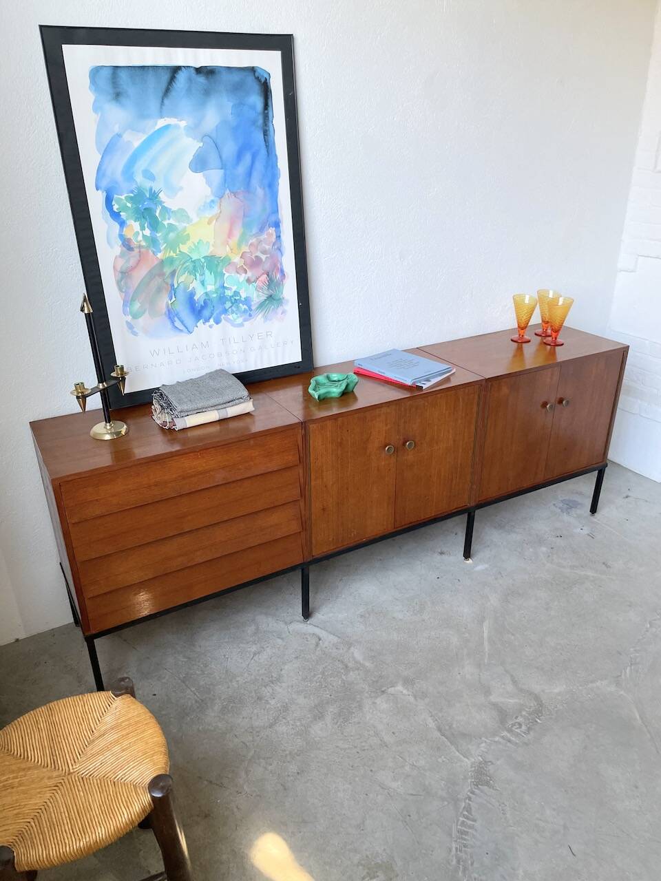 Vintage 50s modernist sideboard
