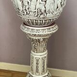 Plant holder plaster column
