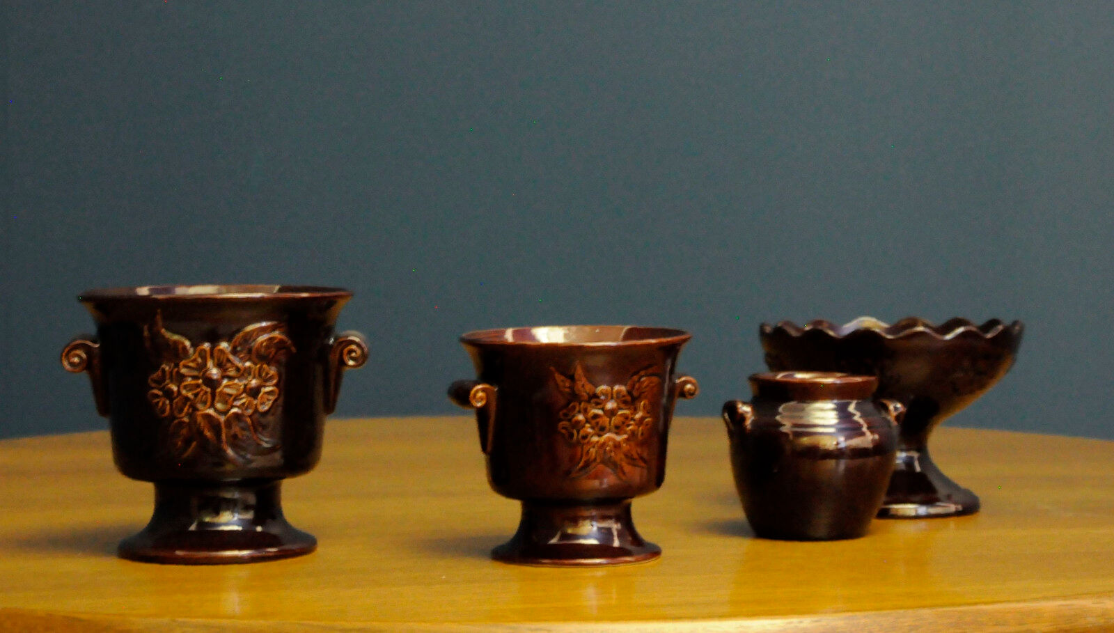 West Germany Cup Set Pottery Art from the 1960s