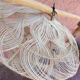 XXL rattan pendant light Natural rattan light