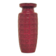 vintage red Prisma West Germany vase Scheurich