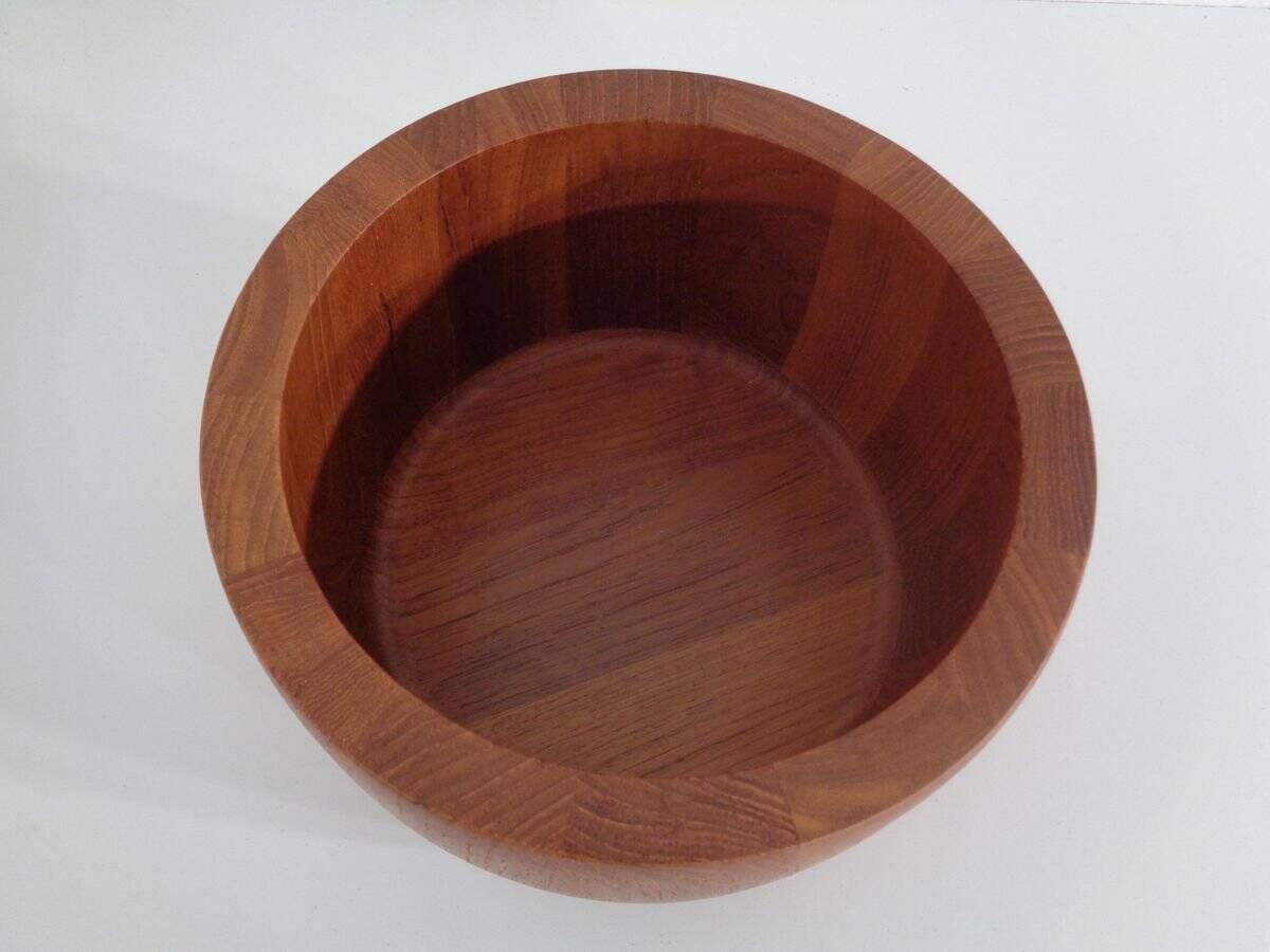 Mid-Century Teak Bowl by Richard Nissen for Nissen, 1960s