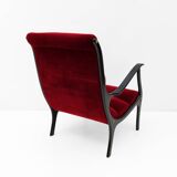 Ezio Longhi Mid-Century Modern Italian Mitzi Armchair for Elam, 1950s