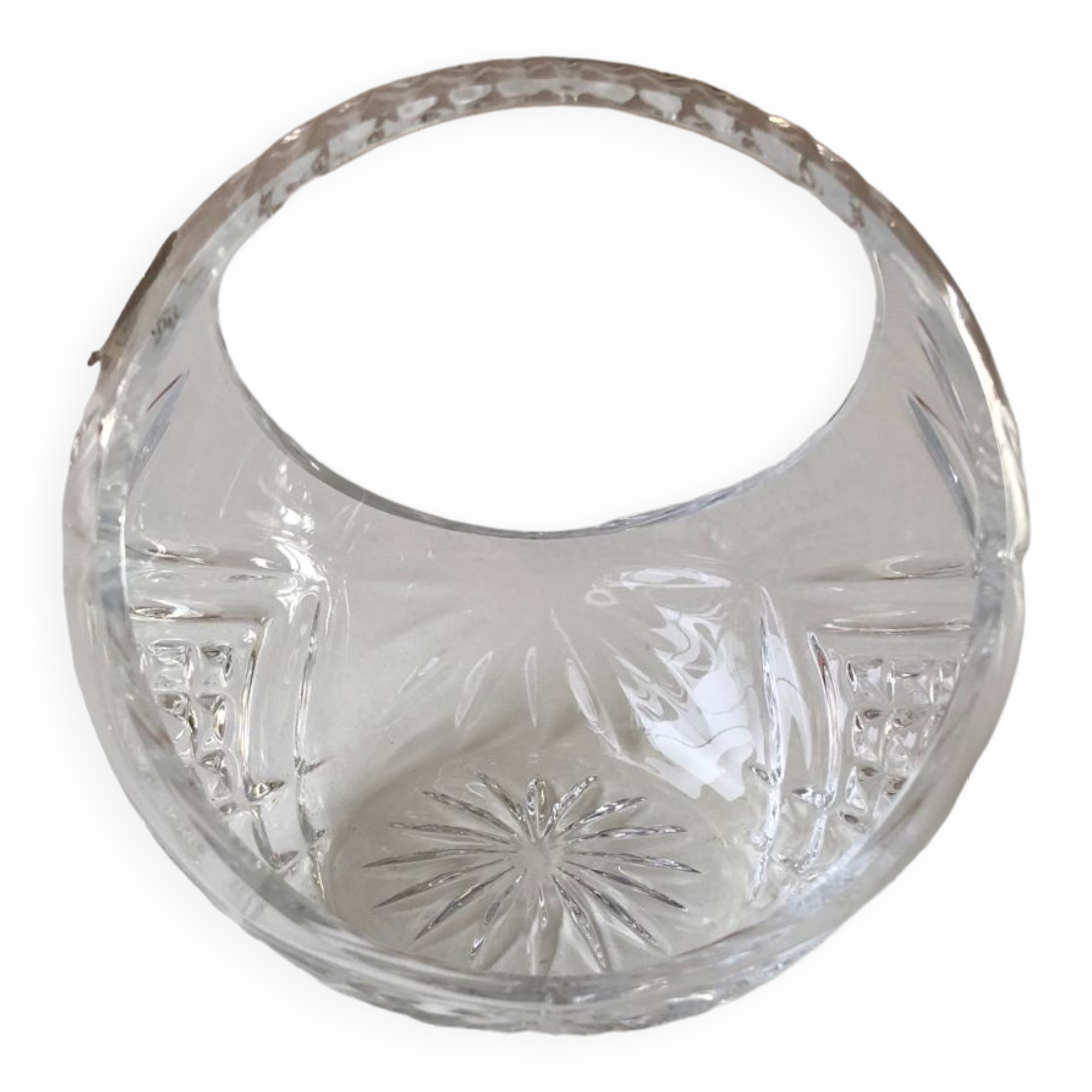 Crystal basket of Arques