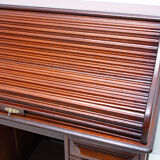 Antique roller blind writing desk 1930s, United Kingdom
