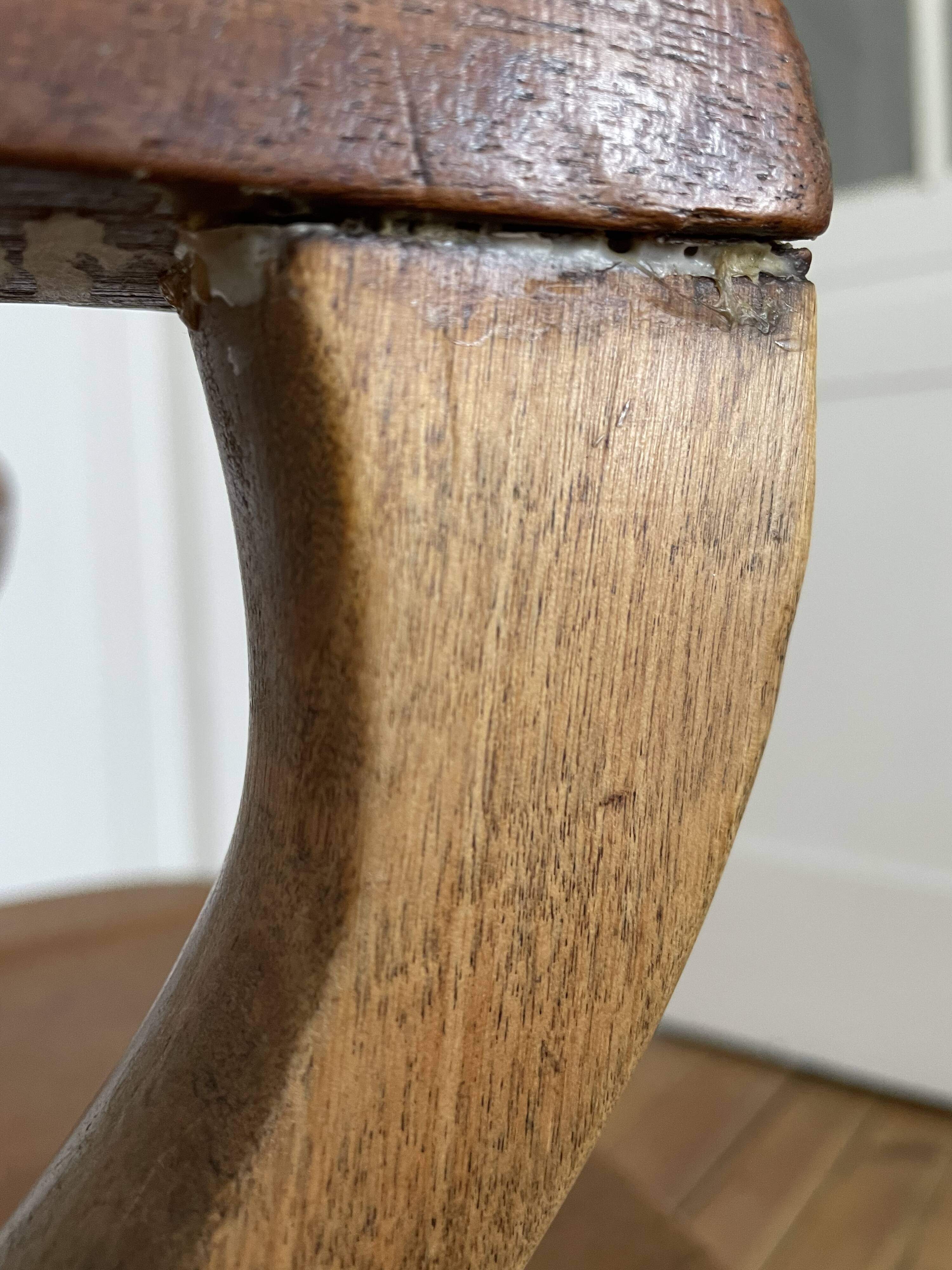 American office chair on 4 feet, 1930s