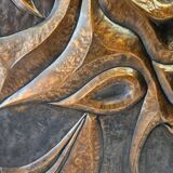 Architectural copper door design 1970"