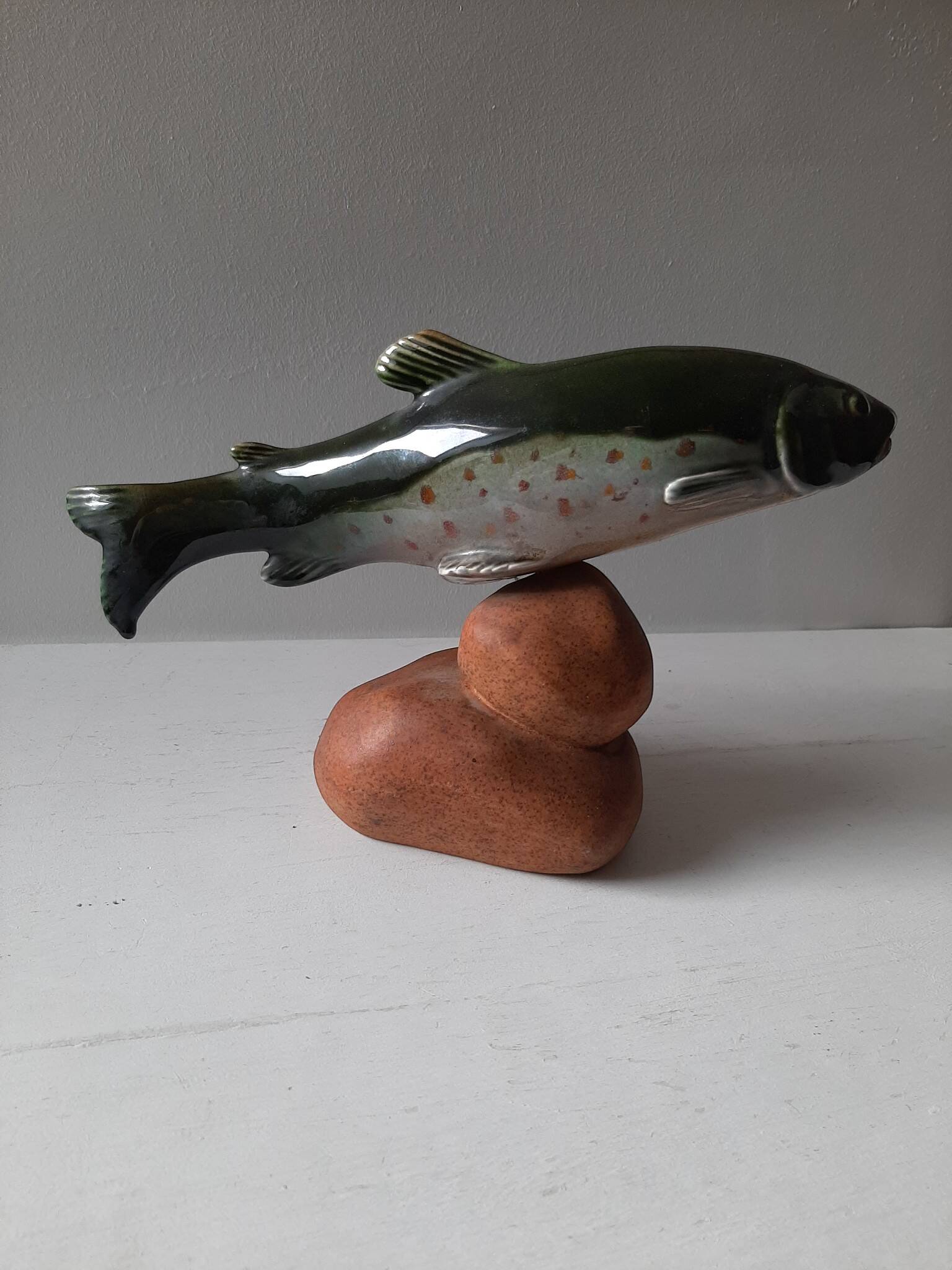 Vintage ceramic fish
