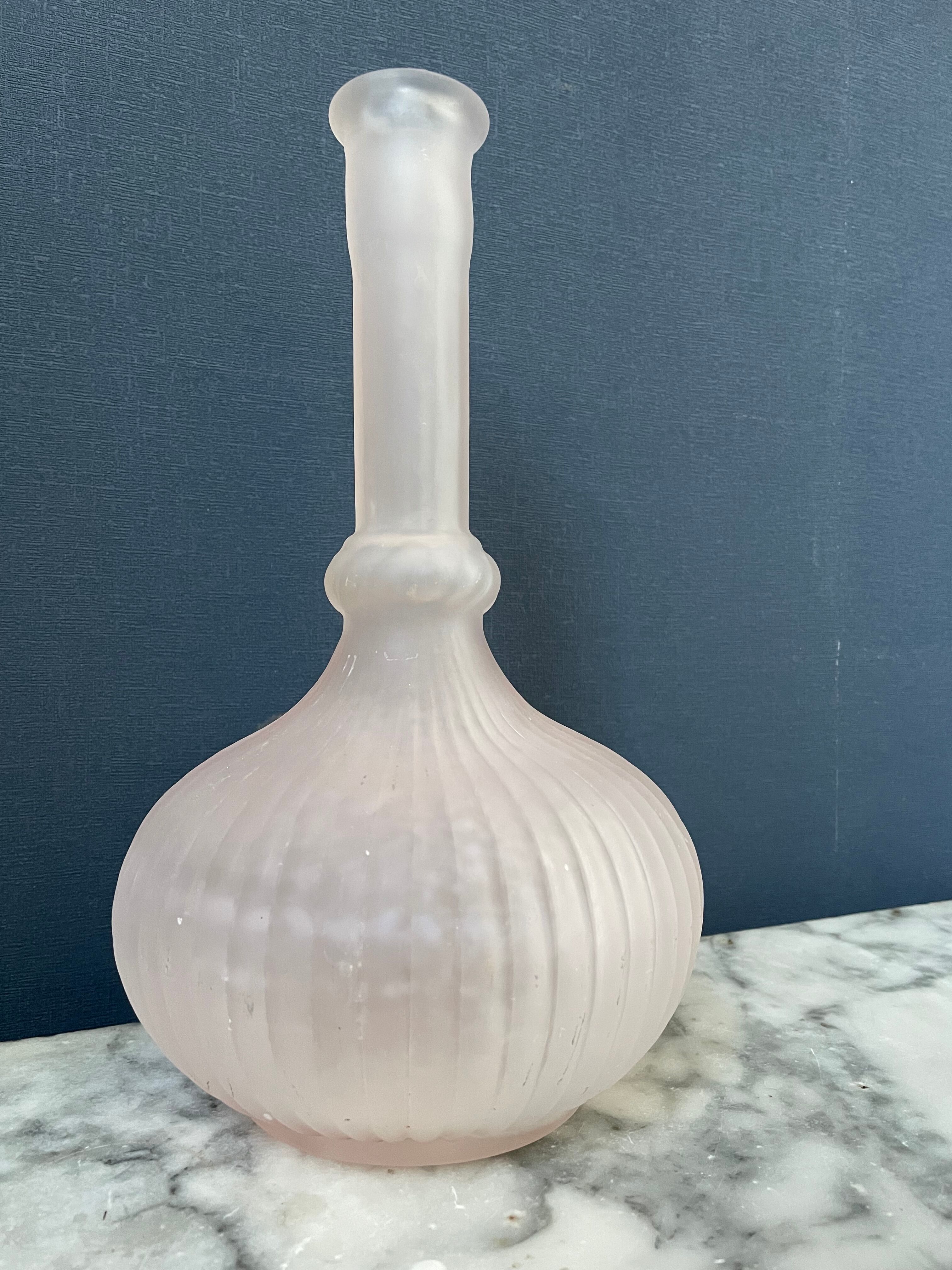 Pink vase