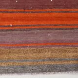 4x5 Multicolor Turkish Kilim Rug, 113x135Cm