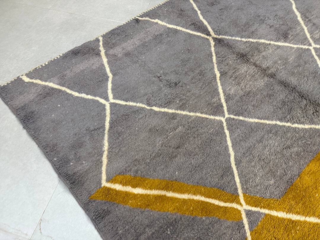 Multicoloured wool rug - Handmade custom living room rug 3/2