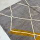 Multicoloured wool rug - Handmade custom living room rug 3/2