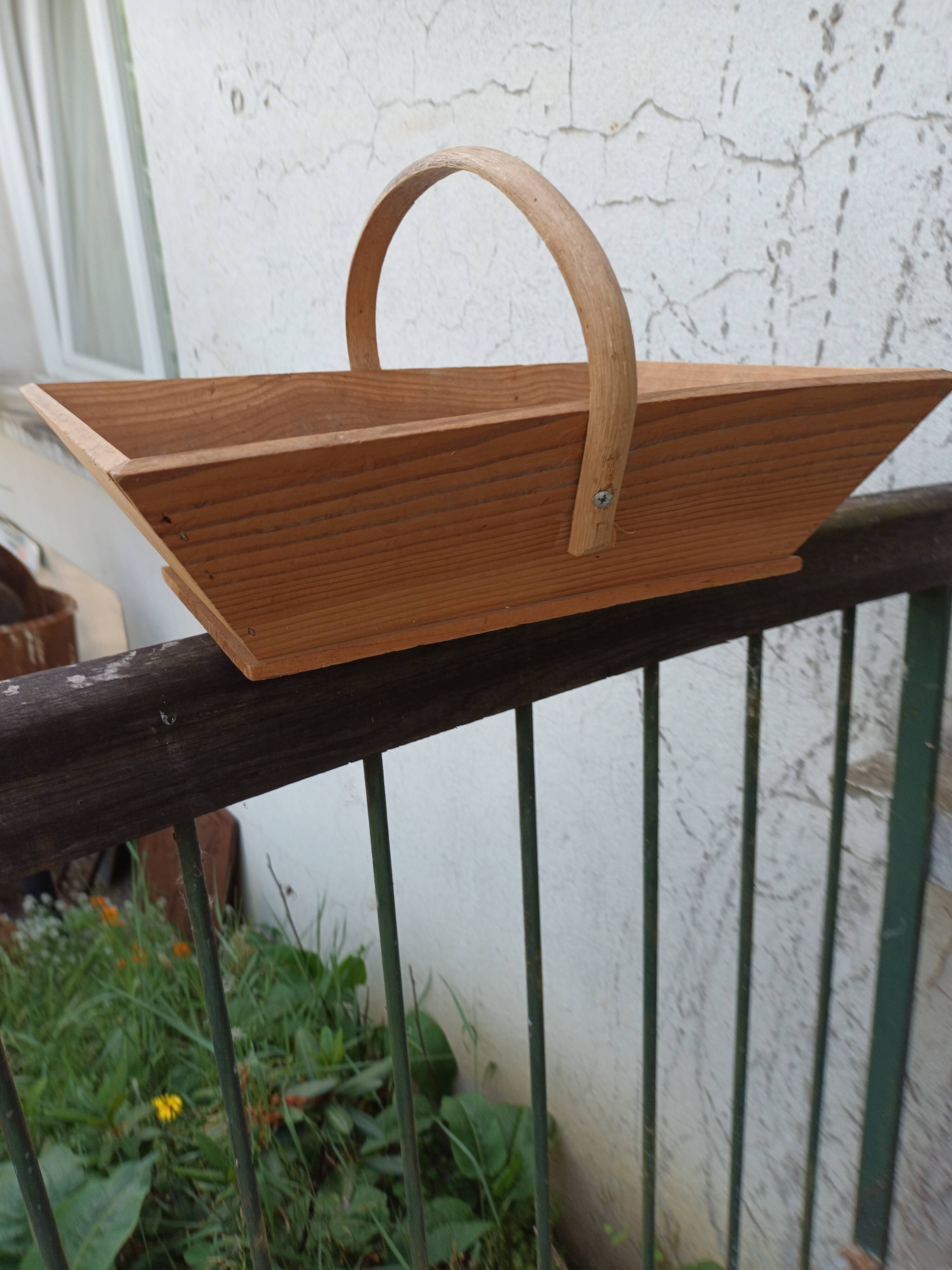 wooden basket