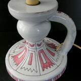 Vintage ceramic lamp foot 1950