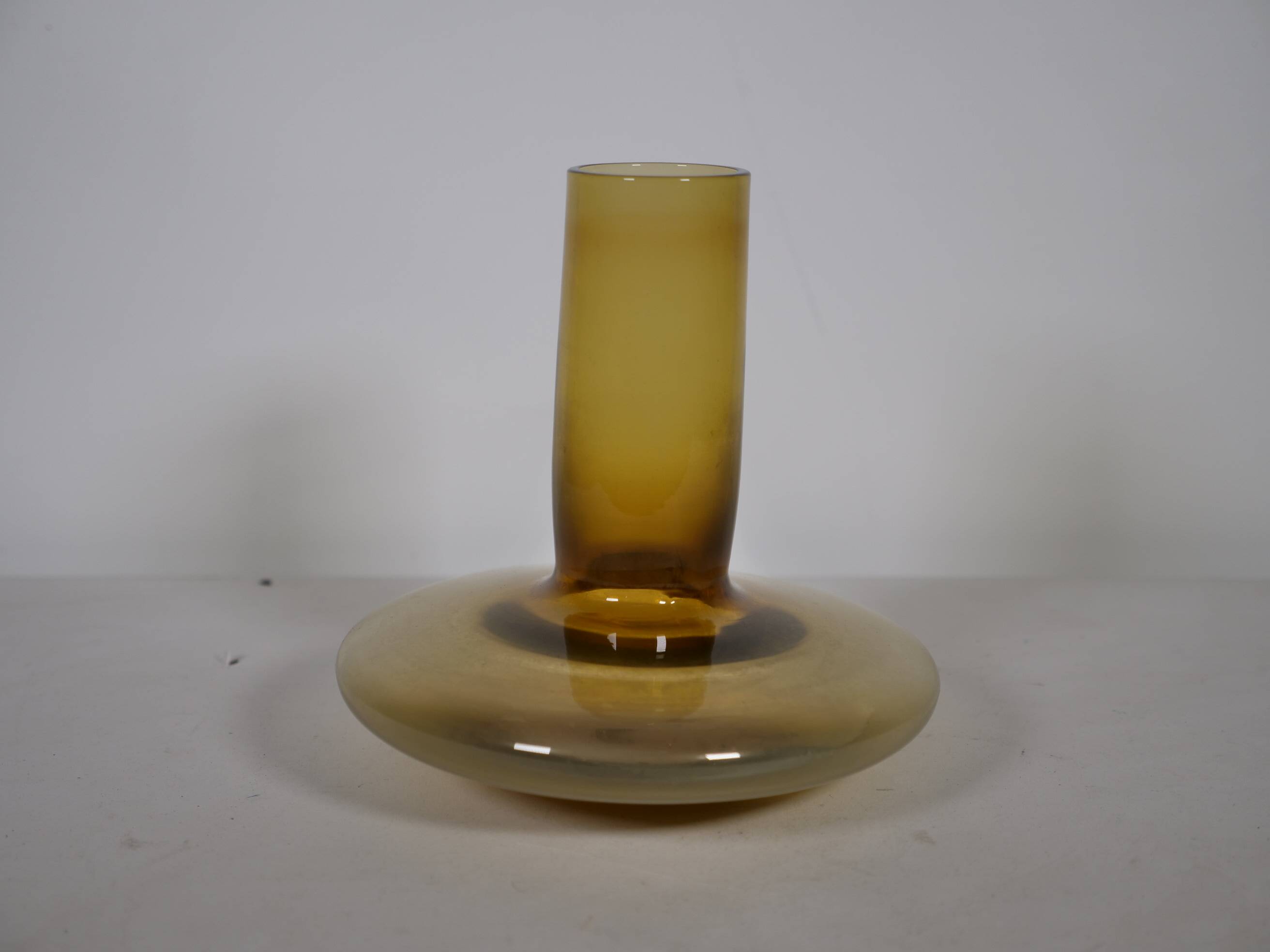 Vase en verre de l'ère spatiale Timo Sarpaneva – années 1960