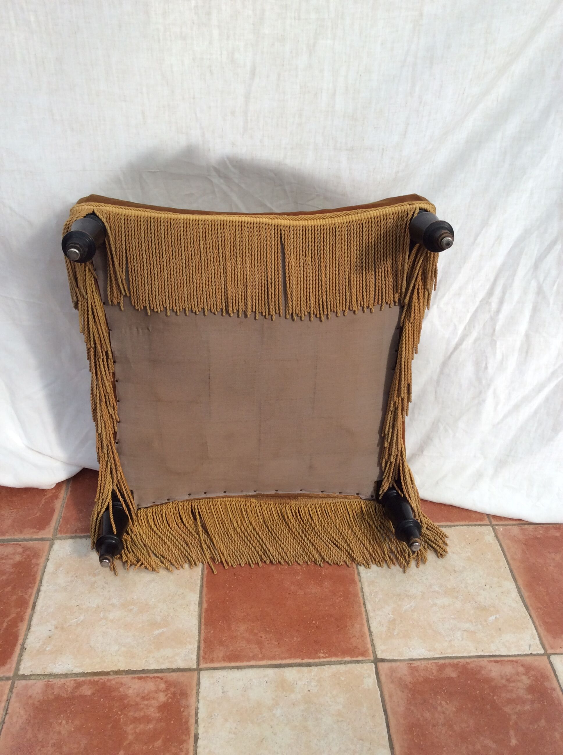 Square pouf Napoleon lll
