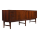High Quality Danish Sideboard with Brass Handle Inlays 1950s
