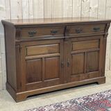 Buffet anglais en noyer des années 1950