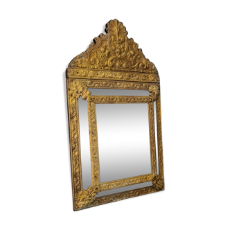 Louis XIV style beaded mirror