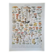 Ancienne planche botanique champignons, 1930
