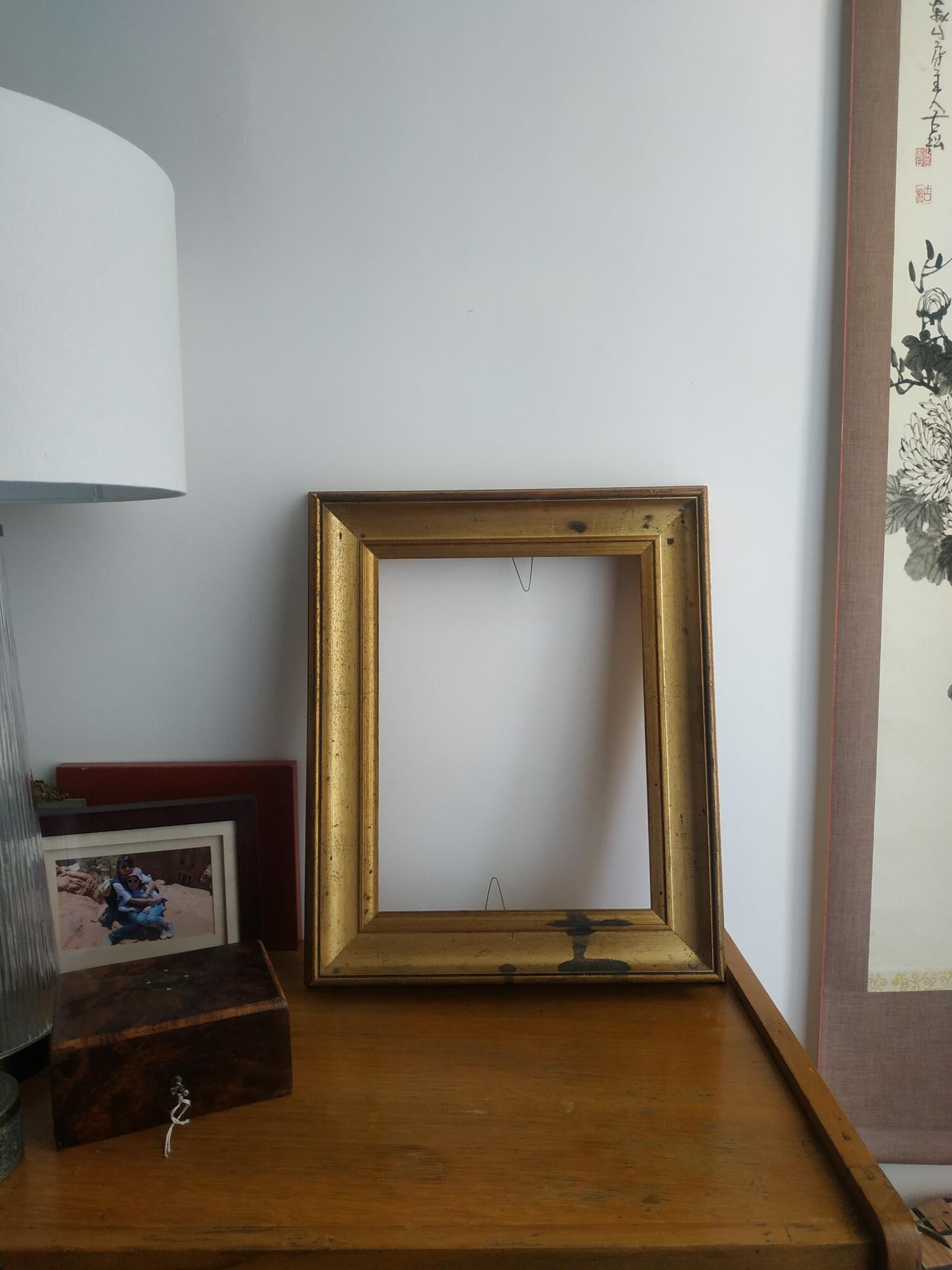 Cadre pour tableau en bois doré