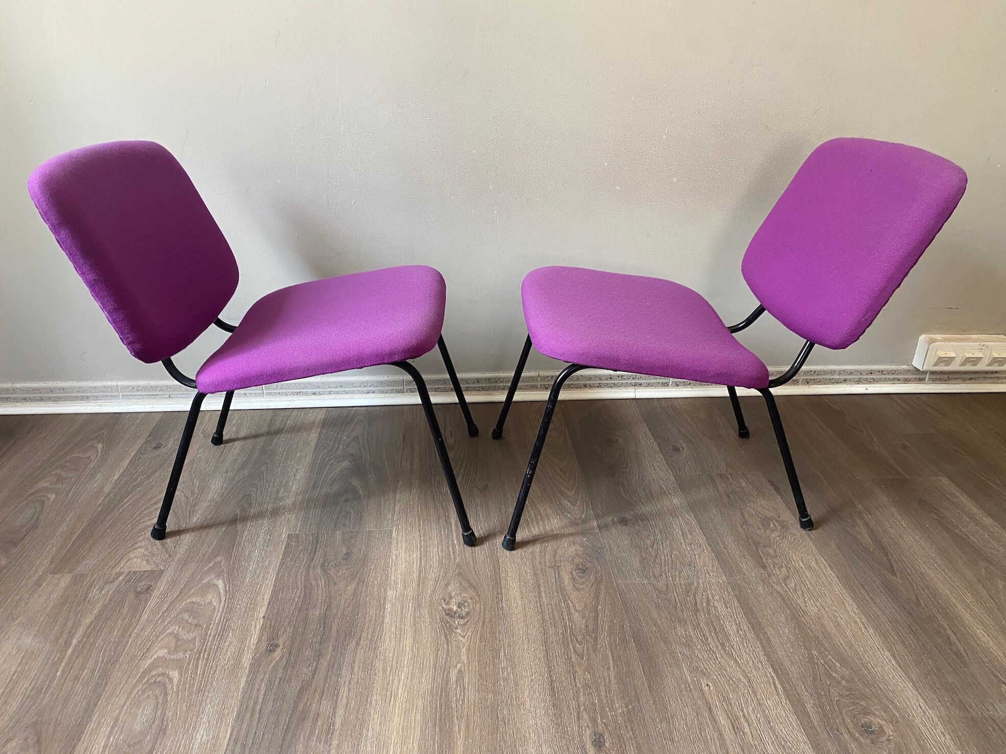 Pair of vintage armchairs 1960