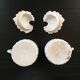 Pair of slipware pots
