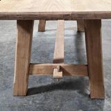 Faded oak table