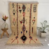 Handmade moroccan berber carpet 260 x 150 cm