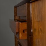 Danish buffet in rosewood, model no. 18, made in Oman by Jun Mobelfabrik, 1960s.