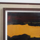 Painting „The Winter Aurora”, Scandinavian design, 1970s