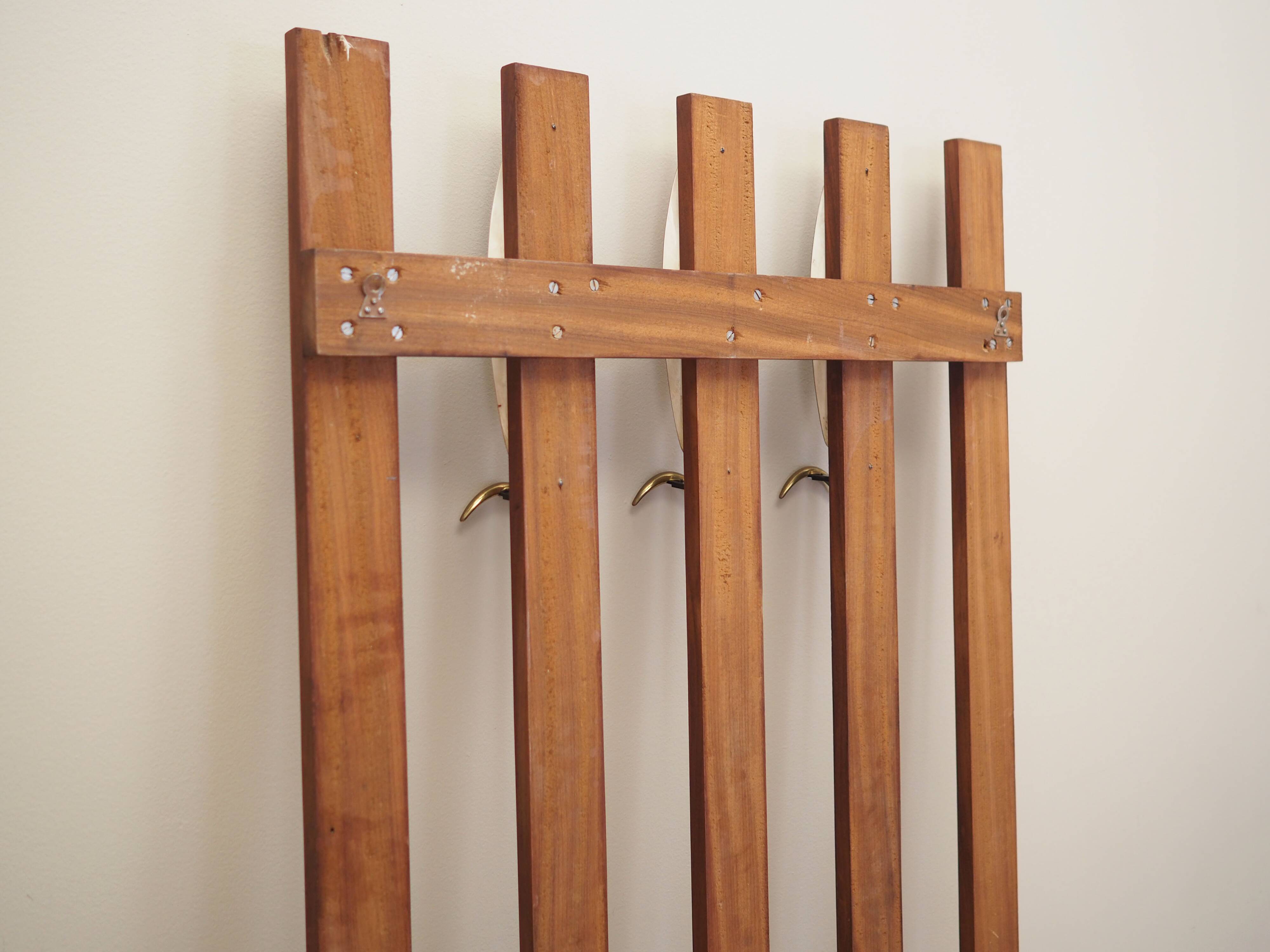 Teak hanger, Danish design, 1970s, production: Denmark