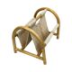 Vintage bamboo magazine rack – boho style / Mid-Century Modern, 1970s