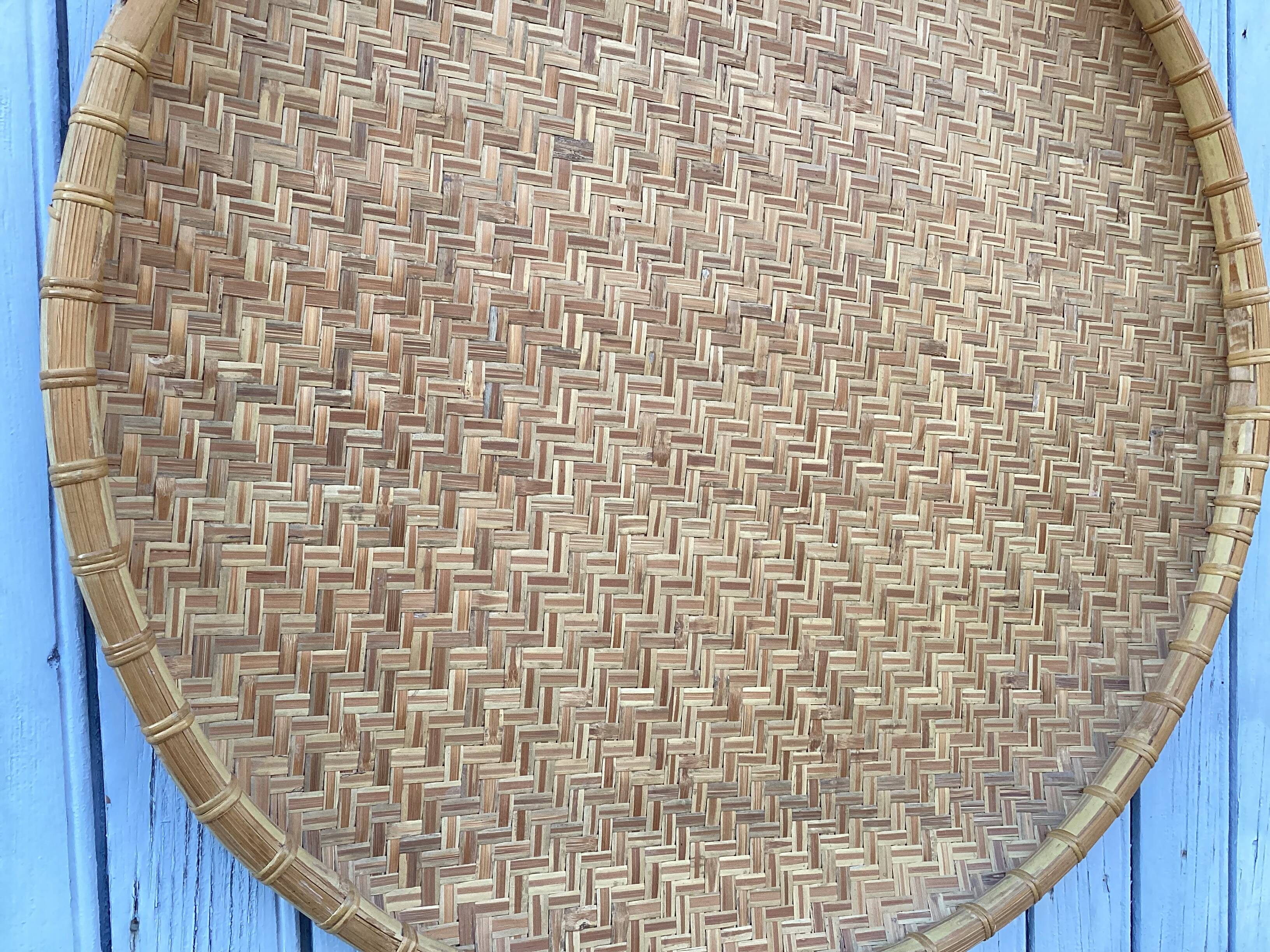 XL bamboo tray